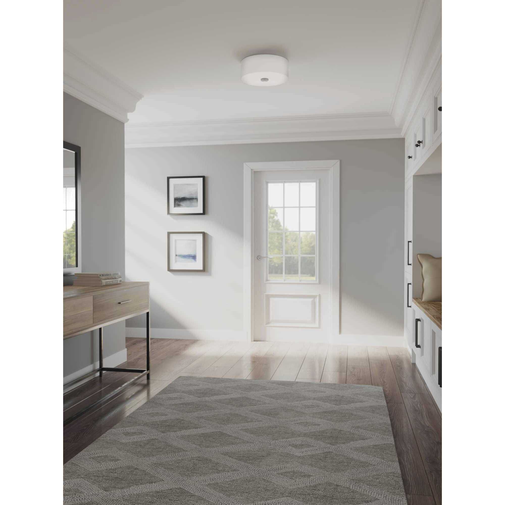 Inspire 2 Light 13 inch Antique Bronze Flush Mount Ceiling Light