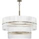 Seville 9 Light 37.87 inch Soft Gold Chandelier Ceiling Light, Design Series