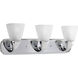 Addison 3 Light 26 inch Polished Chrome Bath Vanity Wall Light