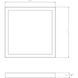 Everlume LED 11 inch White Edgelit Square Flush Mount Ceiling Light, Progress LED