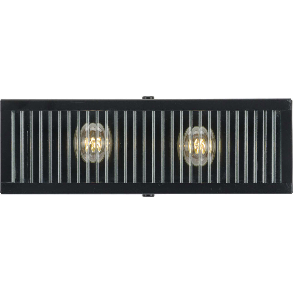 Dwyer 2 Light 14 inch Matte Black Bath Vanity Wall Light