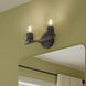 Replay 2 Light 13 inch Antique Bronze Bath & Vanity Light Wall Light