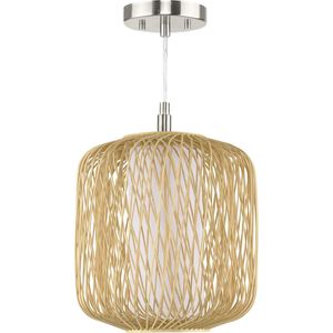 Cordova 1 Light 10 inch Natural Rattan Mini Pendant Ceiling Light, Design Series