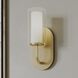 Mack 1 Light 4.75 inch Brushed Gold Wall Sconce Wall Light