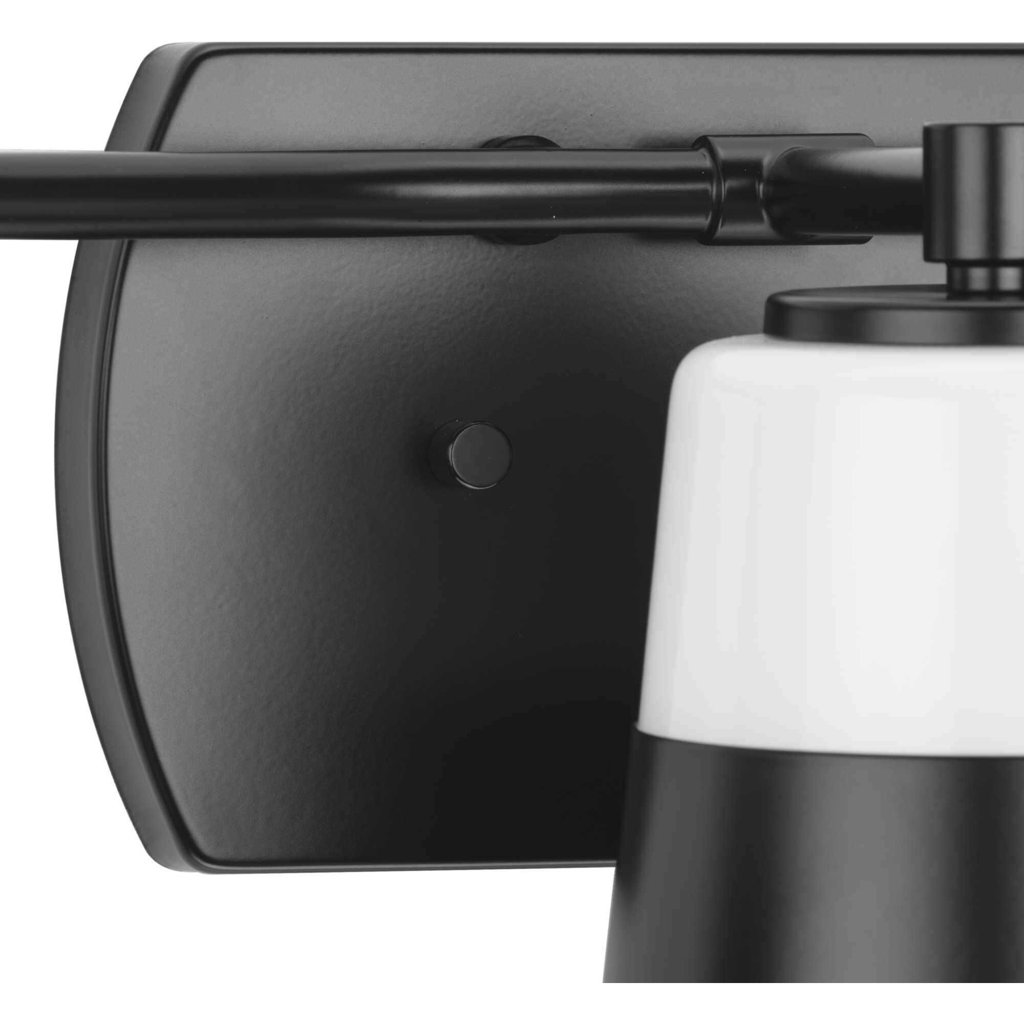 Haven 3 Light 24 inch Matte Black Bath Light Wall Light