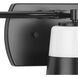 Haven 3 Light 24 inch Matte Black Bath Light Wall Light