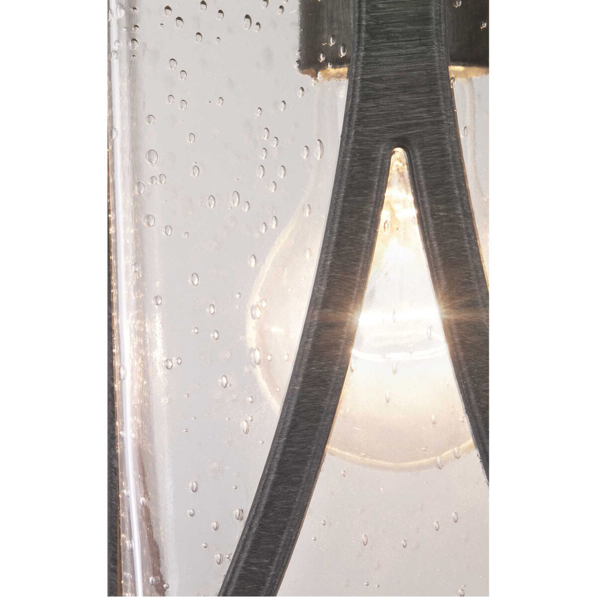 Abbott 1 Light 12 inch Antique Pewter Outdoor Wall Lantern, Small