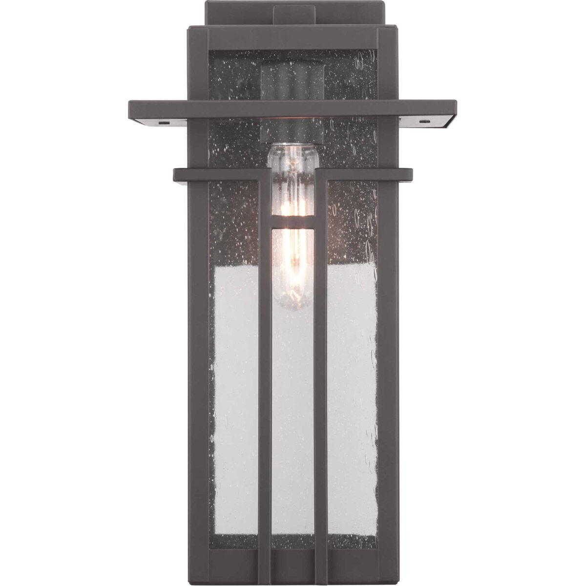 Boxwood 1 Light 14 inch Antique Bronze Outdoor Wall Lantern, Medium