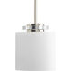 Nisse 1 Light 5.5 inch Polished Nickel Mini-Pendant Ceiling Light