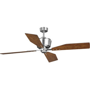 Chapin 54 inch Antique Nickel with Driftwood Blades Ceiling Fan