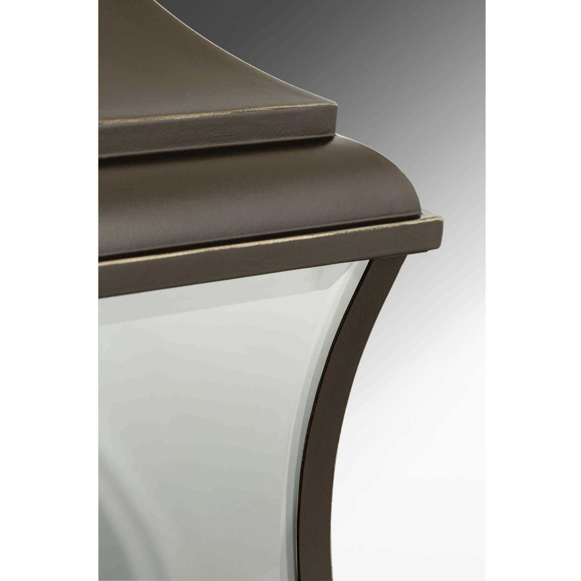 Township 3 Light 22 inch Oil Rubbed Bronze Outdoor Wall Lantern, Large