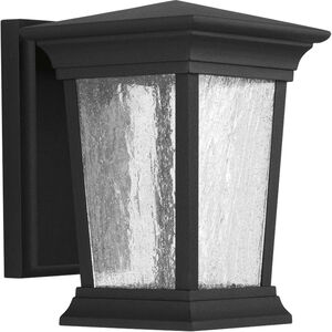 Arrive LED LED 9 inch Textured Black Outdoor Wall Lantern, Small, Progress LED