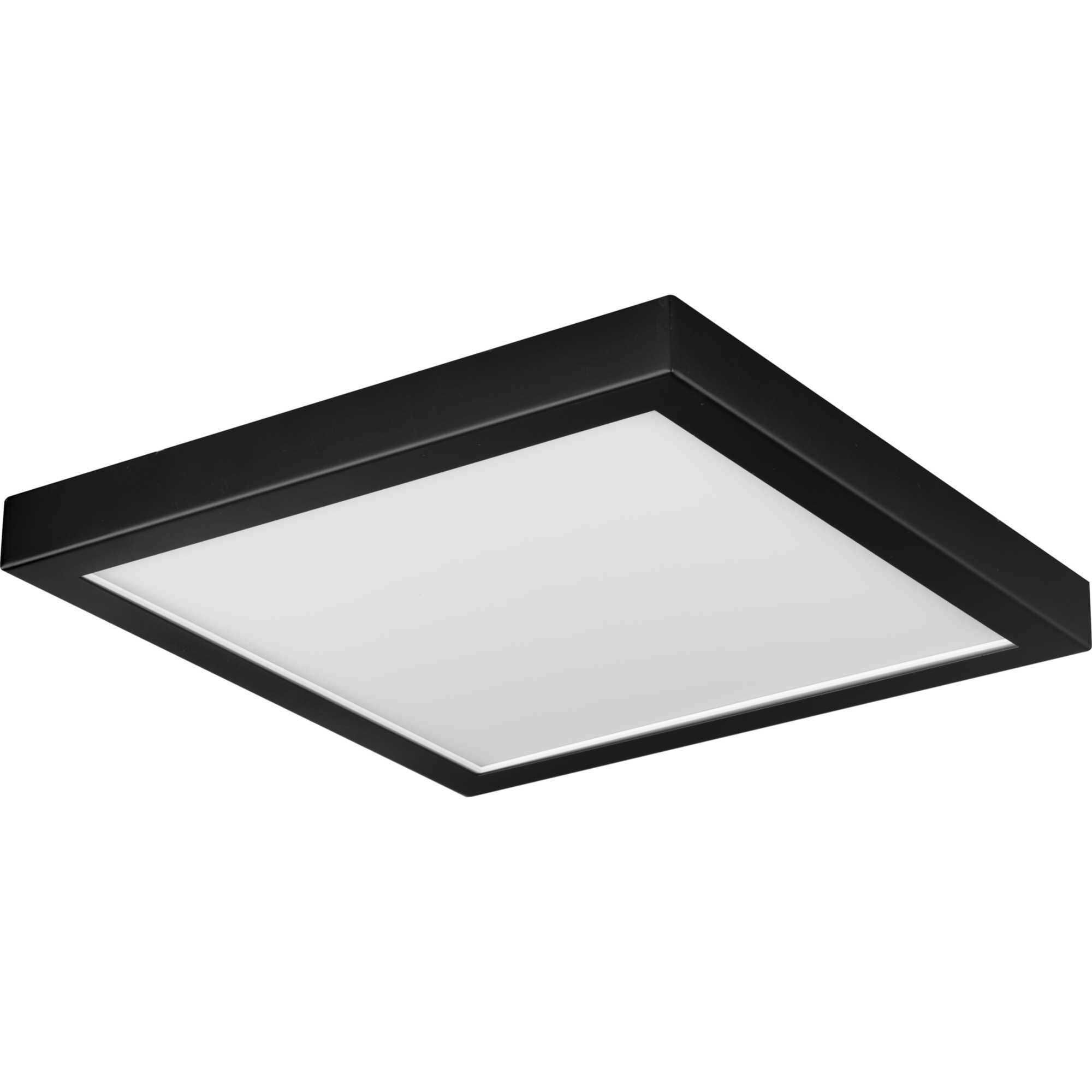Everlume LED 11 inch White Edgelit Square Flush Mount Ceiling Light, Progress LED