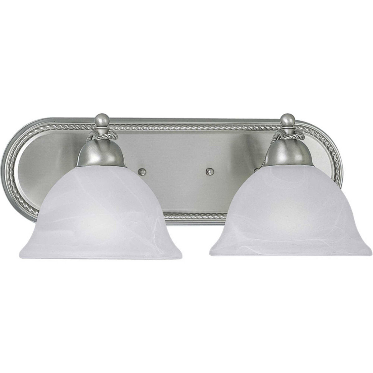 Avalon 2 Light 18 inch Brushed Nickel Bath Vanity Wall Light