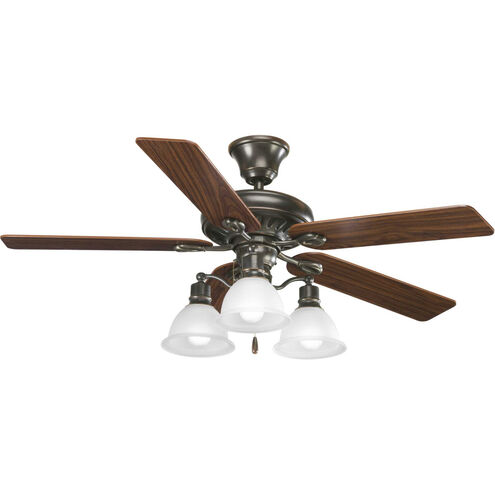 AirPro 3-Light Antique Bronze Ceiling Fan Light AirPro 3-Light Antique Bronze Ceiling Fan Light
