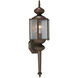 Roman Bronze 1 Light 25 inch Roman Bronze Outdoor Wall Lantern