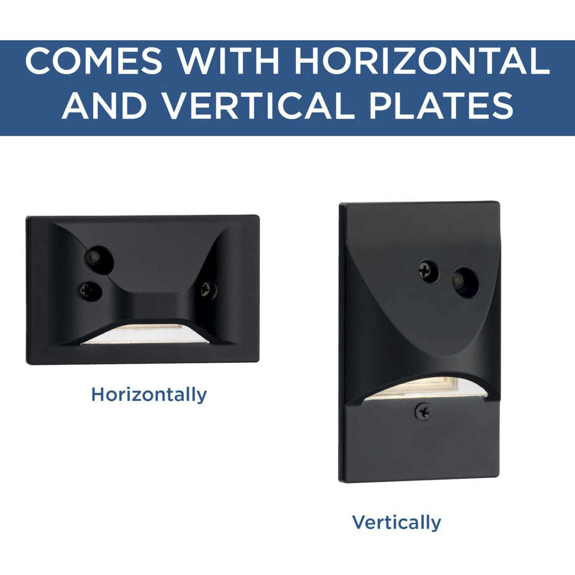 LED Step Lights 120 4.50 watt Black Outdoor Step Light