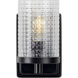 Fawcett 1 Light 4.5 inch Matte Black Bath Vanity Wall Light