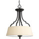 Meeting Street 3 Light Forged Black Bath Vanity Wall Light