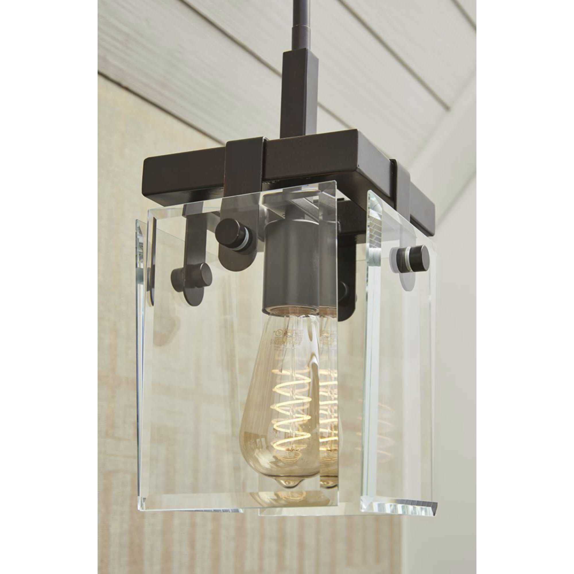 Glayse 1 Light 7 inch Antique Bronze Mini-Pendant Ceiling Light, Design Series