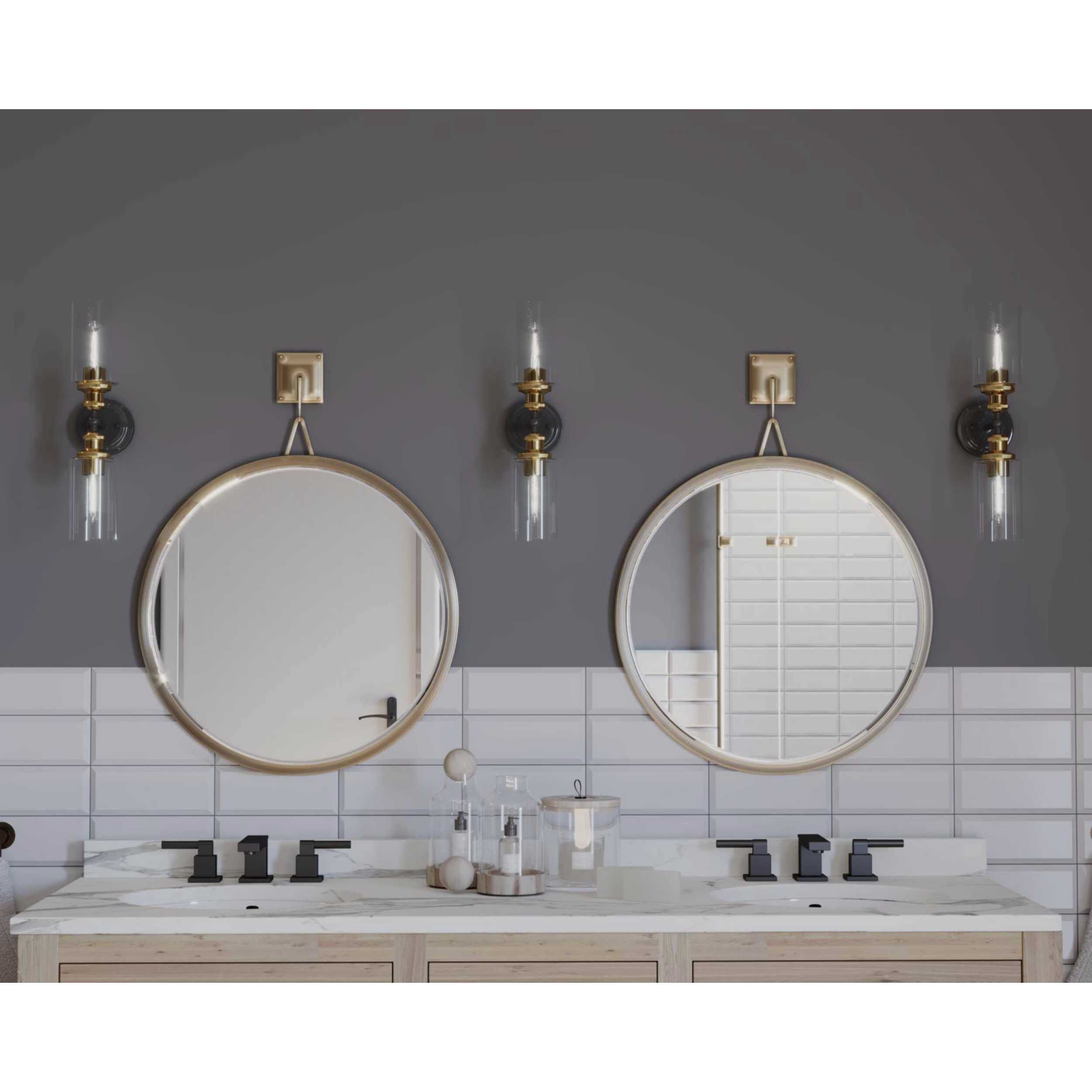 Progress P2809 20 Archives 2 Light 18.5 inch Antique Bronze Bath Vanity Wall Light