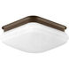 Led Square LED 9.5 inch Antique Bronze Flush Mount Ceiling Light