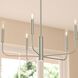 Reines 5 Light 26 inch Brushed Nickel Chandelier Ceiling Light