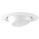 LED Recessed LED Satin White Recessed Eyeball Trim, Progress LED