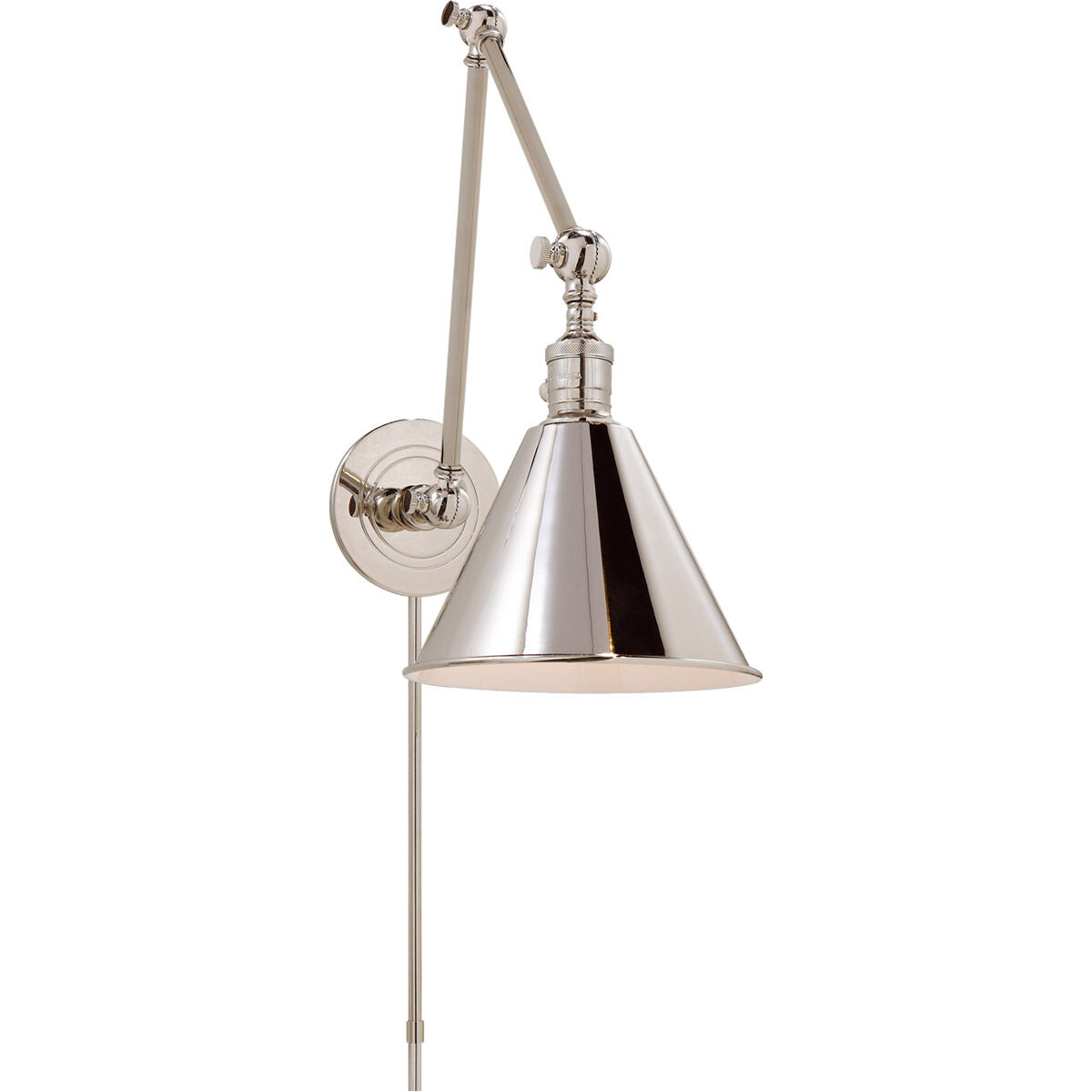 Chapman & Myers Boston3 1 Light 7.25 inch Swing Arm Light/Wall Lamp