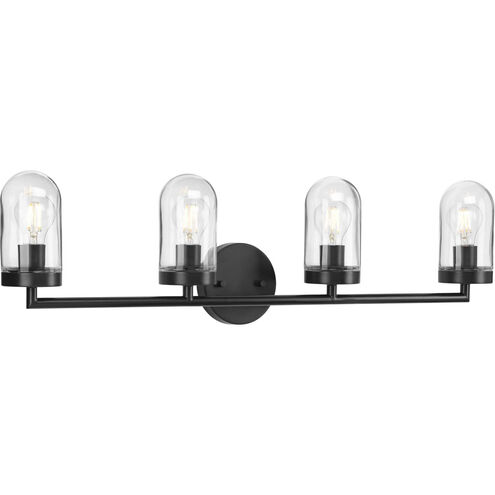 Signal 4 Light 33.5 inch Graphite Bath Vanity Wall Light