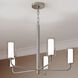 Mack 5 Light 28 inch Brushed Nickel Chandelier Ceiling Light