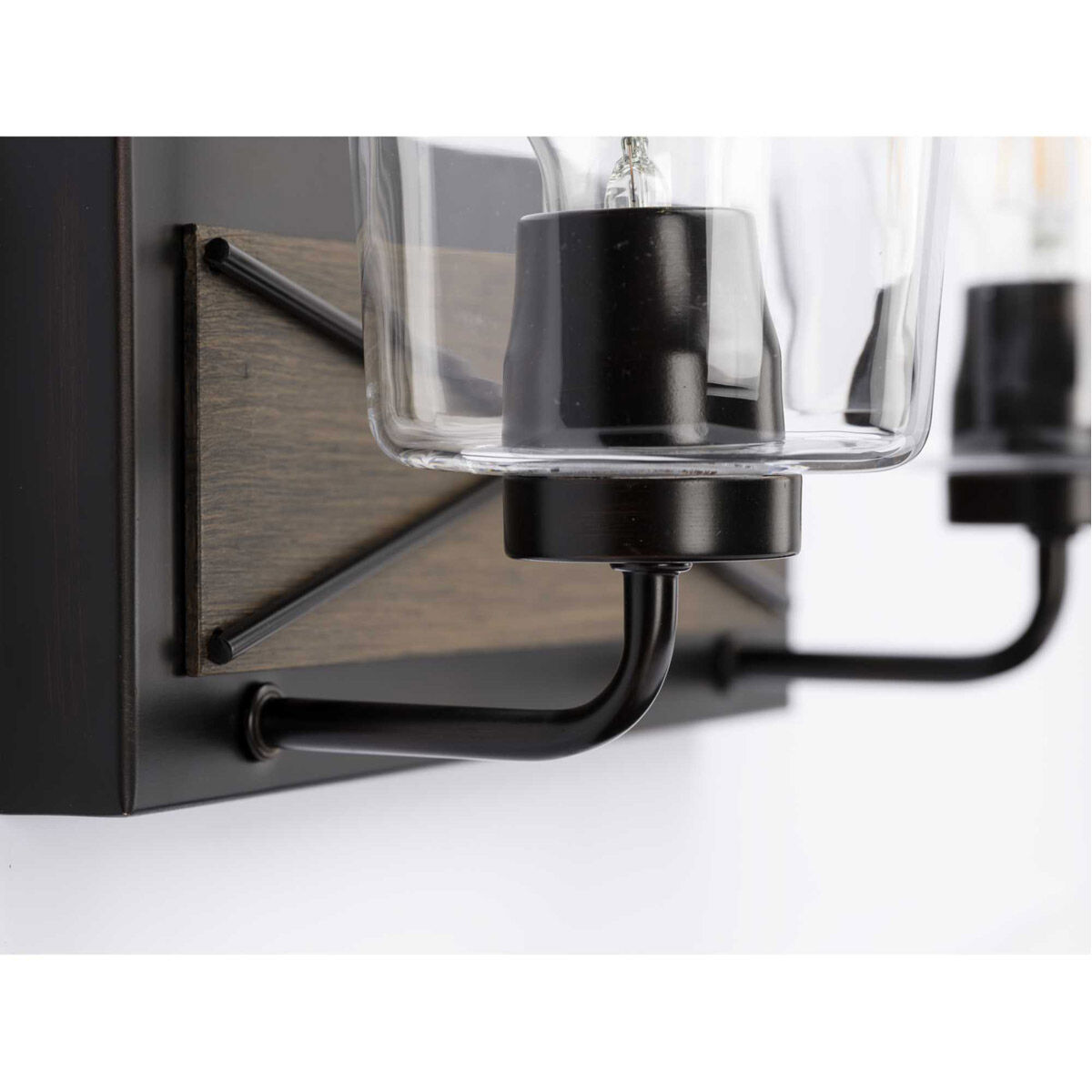 Briarwood 3 Light 24.75 inch Antique Bronze Bath Vanity Wall Light