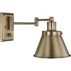 Hinton 1 Light 8.25 inch Swing Arm Light/Wall Lamp