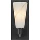 Tosca 1 Light 6 inch Matte Black Wall Bracket Wall Light, Design Series