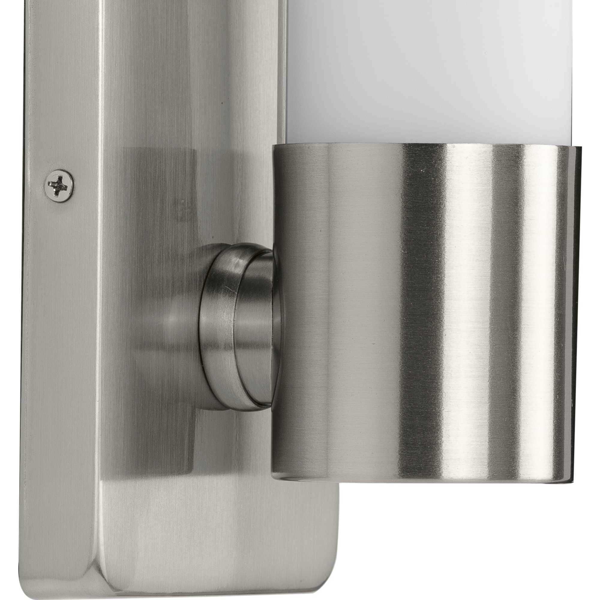 Blanco LED LED 5 inch Brushed Nickel ADA Wall Bracket Wall Light, Progress LED