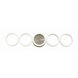Glo LED 24 inch Satin Nickel Bath Vanity Wall Light