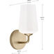 Celino Wall Sconce Wall Light in Champagne Bronze