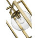 Atwell 1 Light 8 inch Brushed Bronze Pendant Ceiling Light