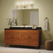 Replay 4 Light 30.75 inch Brushed Gold Bath & Vanity Light Wall Light