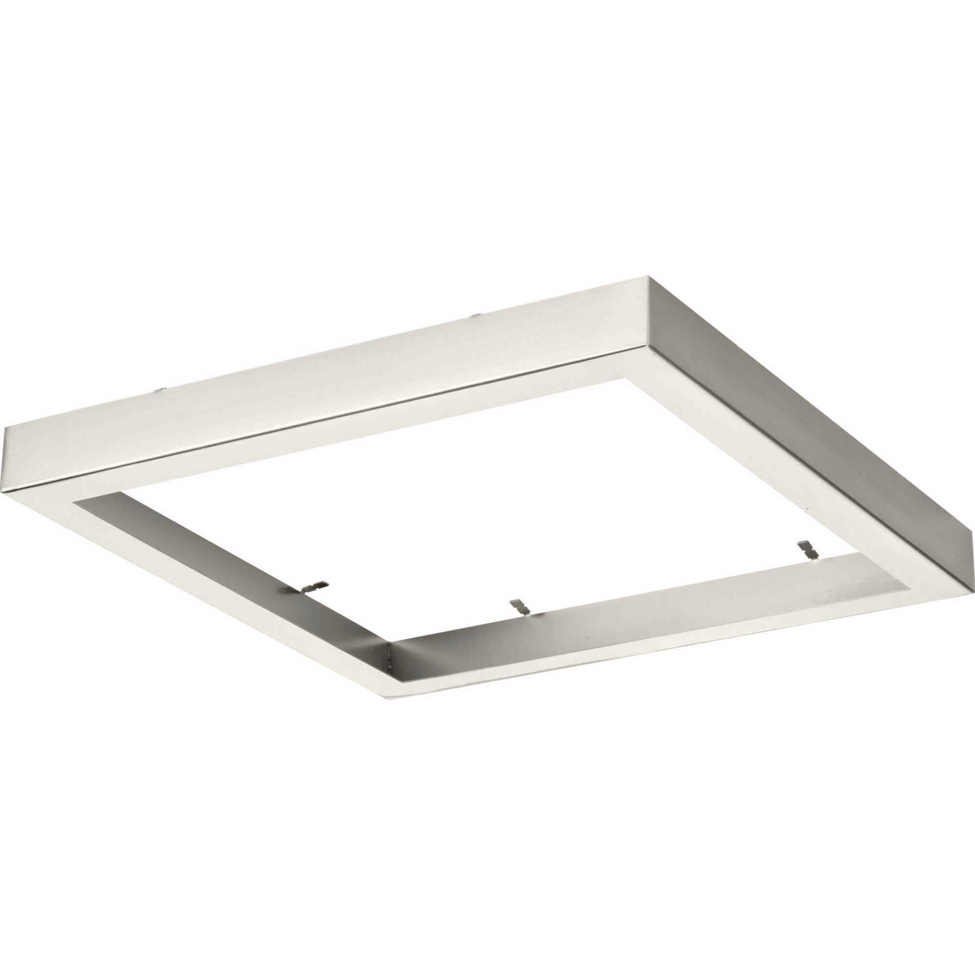Everlume Brushed Nickel Edgelit Square Trim Ring