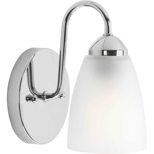 Gather 1 Light 5 inch Polished Chrome Bath Vanity Wall Light in Bulbs Not Included, Standard