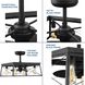 Briarwood 22 inch Matte Black Fandelier