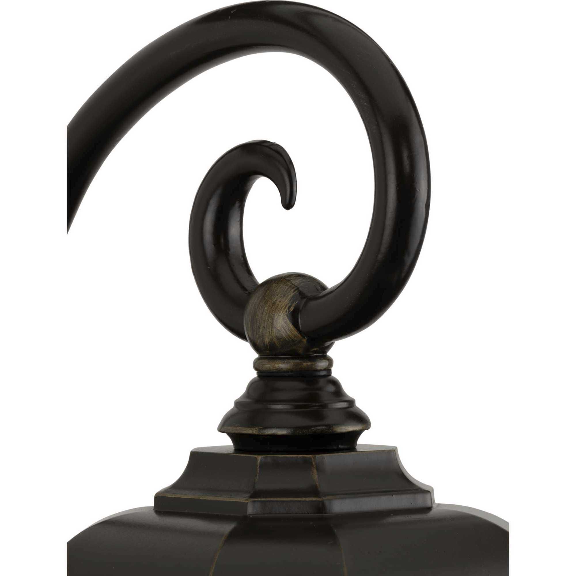 Crawford 1 Light 17 inch Oil Rubbed Bronze Outdoor Wall Lantern, Medium