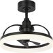 Shear 19.56 inch Matte Black Outdoor Ceiling Fan