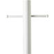 Post Lights & Accessories 84 inch White Aluminum Post