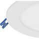Everlume LED Satin White Canless Recessed Downlight, Progress LED