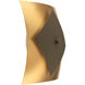 Beyond LED 11 inch Architectural Bronze ADA Wall Sconce Wall Light, Natural Brass