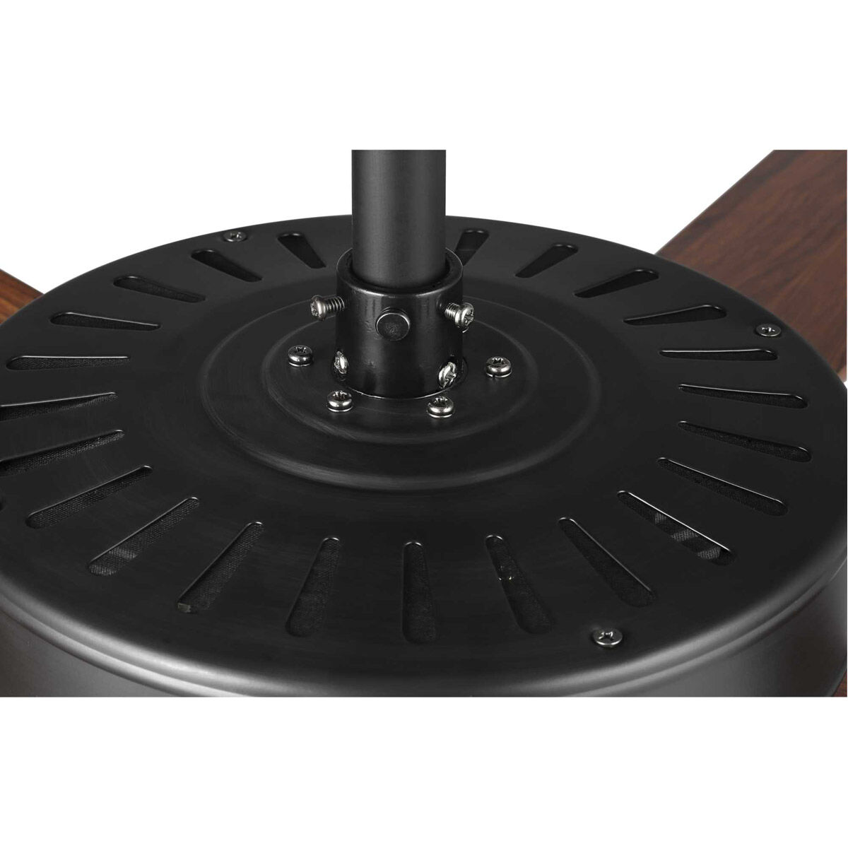 Builder 52 inch Architectural Bronze with Medium Cherry/Classic Walnut Blades Ceiling Fan