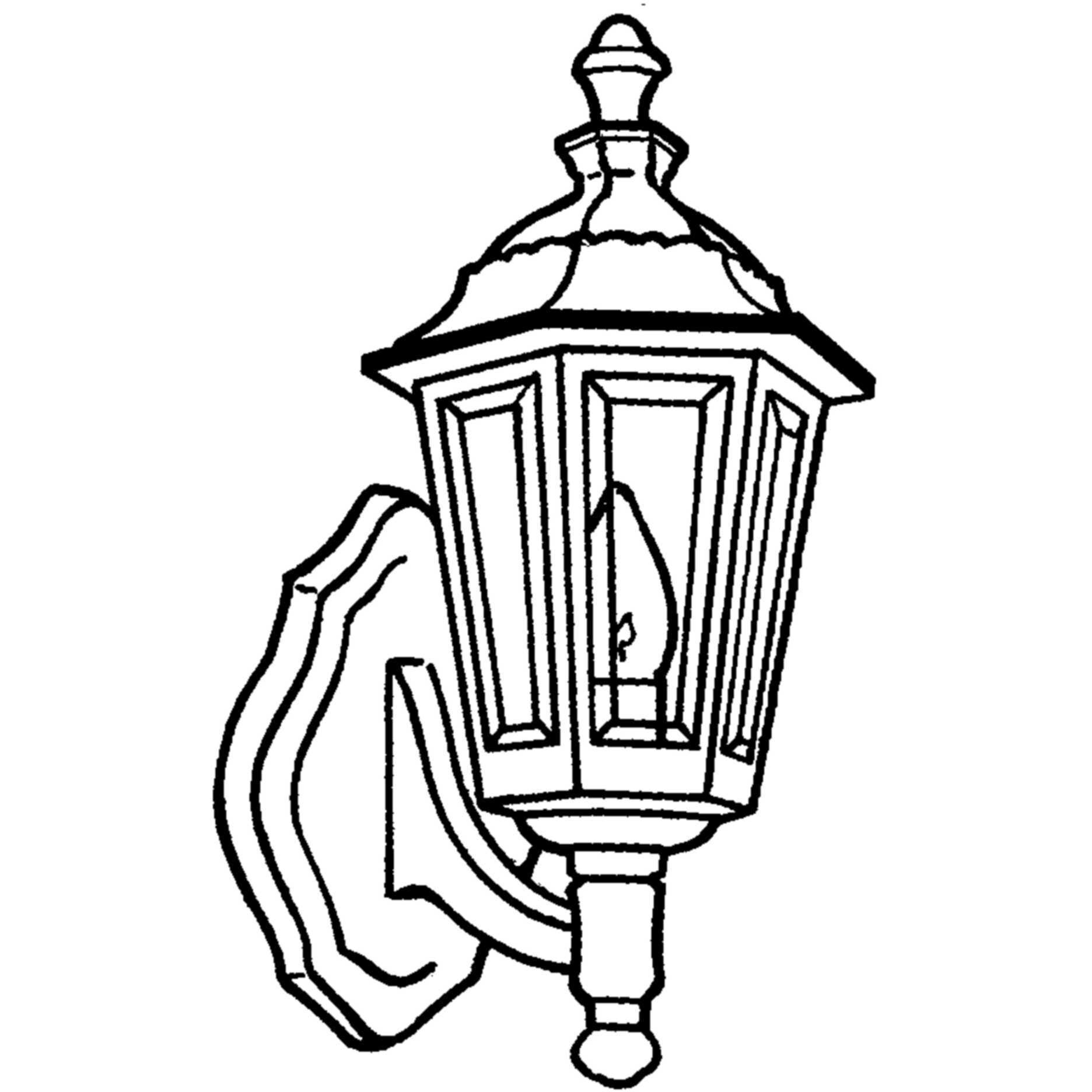 Square Outdoor Wall Lantern