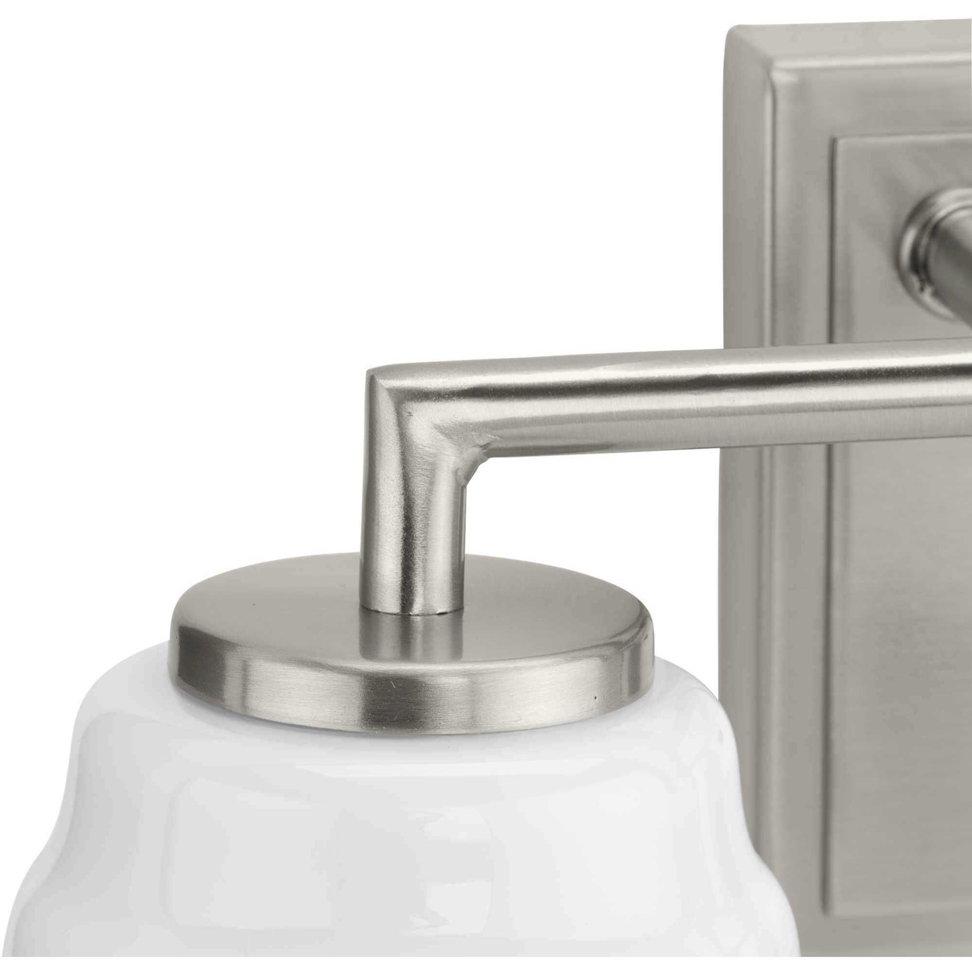 Spenser 3 Light 23.37 inch Brushed Nickel Vanity Light Wall Light